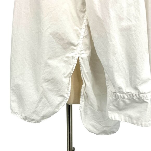Nili Lotan Yorke Button Down Shirt White Size S Long Sleeve 100% Cotton Collar - Picture 4 of 12